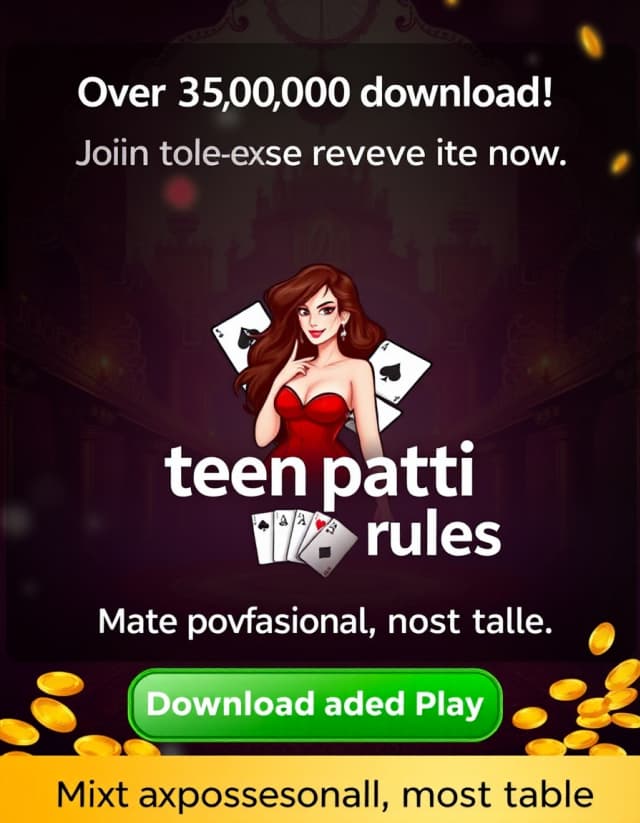 Teen Patti Sequence Banner